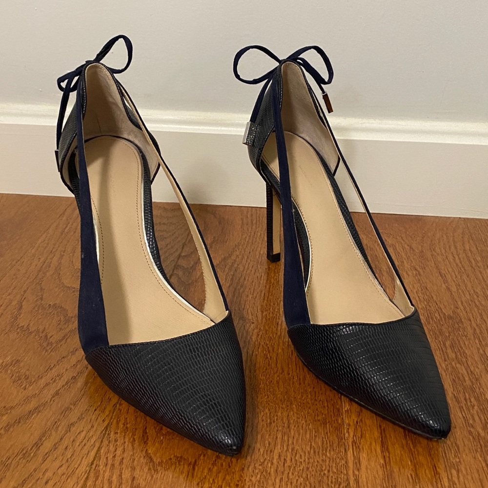 Zara Elegant Sexy Heels with Bows & Cut Out